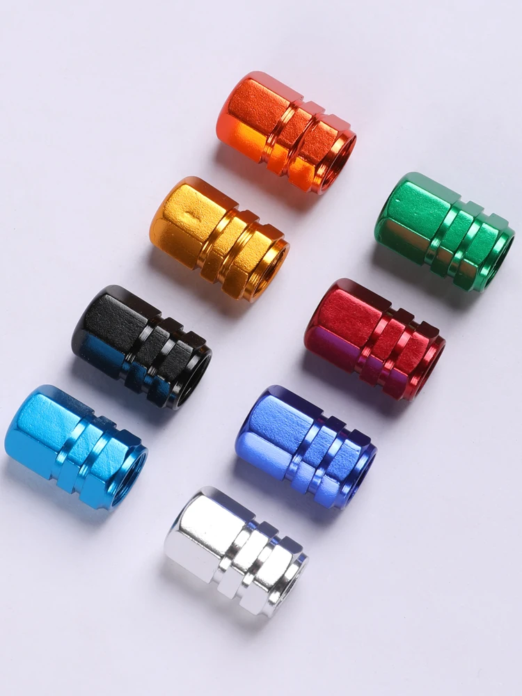 7 Colors Aluminum Car Wheel Caps Valve Stem Cap Tyre Tire Covers for BMW Bicycle Automobiles Motorcycles Auto Accessories Tool