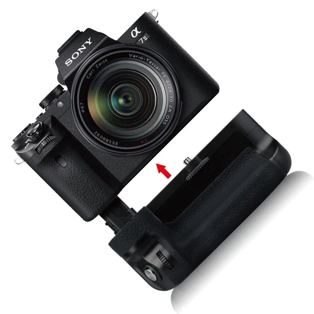 Meike MK-A7II Pro Professional Battery Grip for Sony A7II A7MII A7RII A7SII Camera with 2.4G Wireless Remote Control