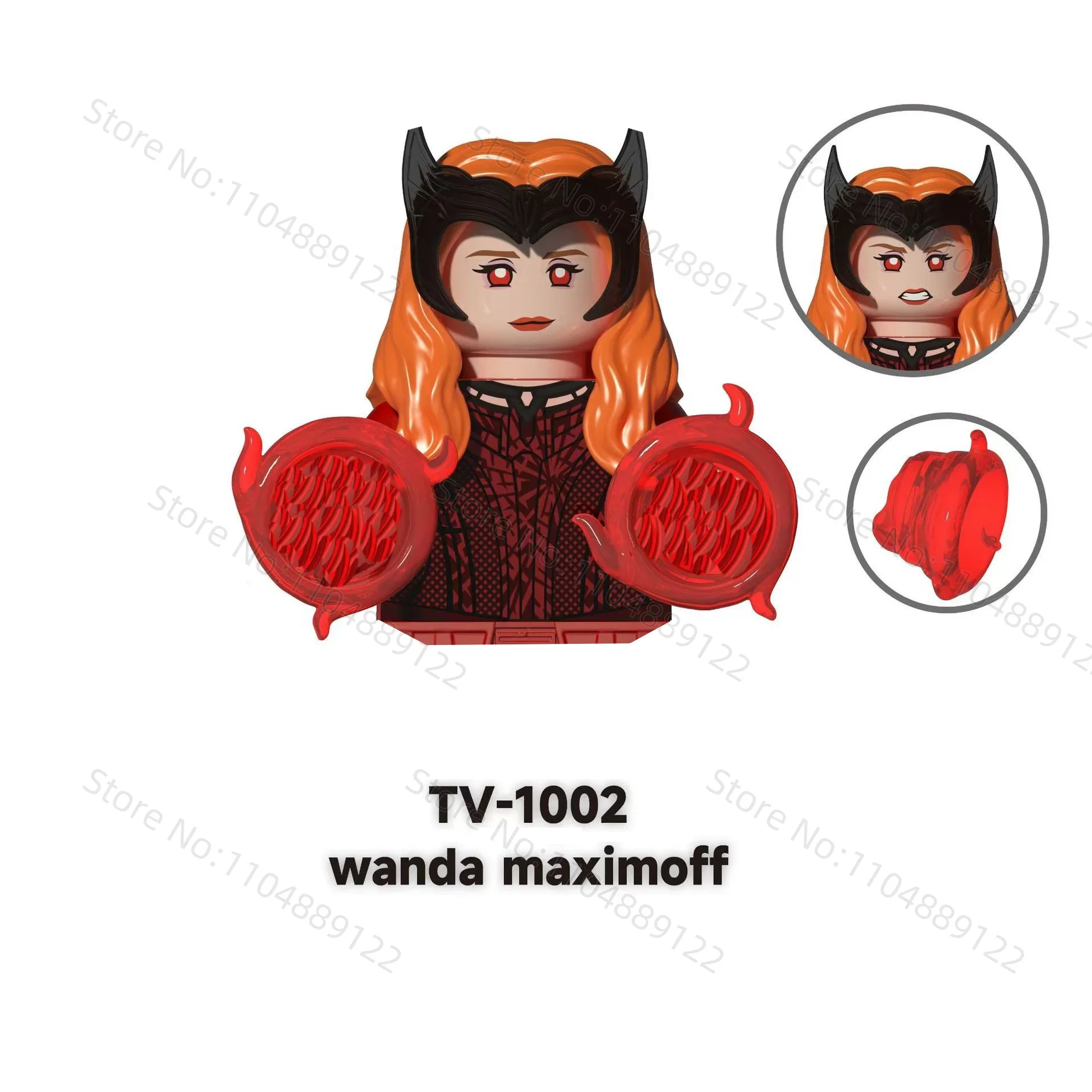 Neue Marvel-Produkte humanoide Puppen Thor Iron Man Homelander Billy Butcher Bausteine Kindertagsgeschenke Geburtstagsspielzeug