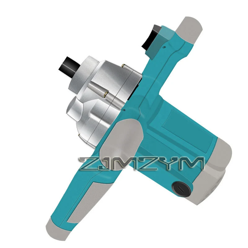 Miscelatore per calcestruzzo elettrico industriale da 1180 W Velocità a 6 marce regolabile Palmare Vernice Mastice di cemento Rivestimento in polvere Miscelatore per calcestruzzo misto
