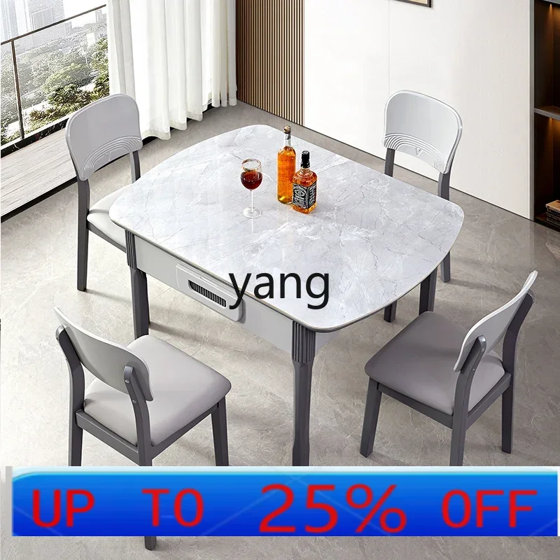 

lmm automatic solid wood mahjong table household dining table mahjong machine integrated electric mute