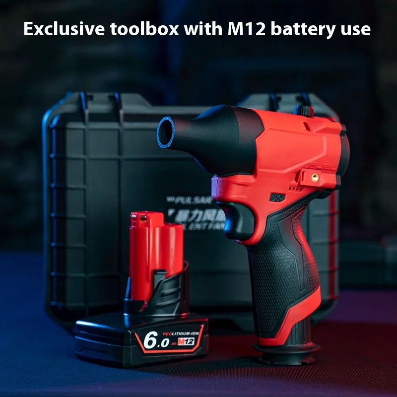 مروحة Turbojet Turboforce مروحة 140000 دورة في الدقيقة محرك بدون فرشاة منفاخ قوي عالي السرعة مروحة أنابيب الهواء أداة نفخ الغبار في الهواء الطلق