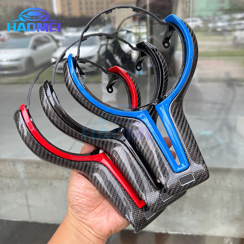 

For BMW F01 F10 F11 F20 F22 F30 F31 F32 F45 E90 E71 steering wheel knobs and carbon fiber steering wheel bushings