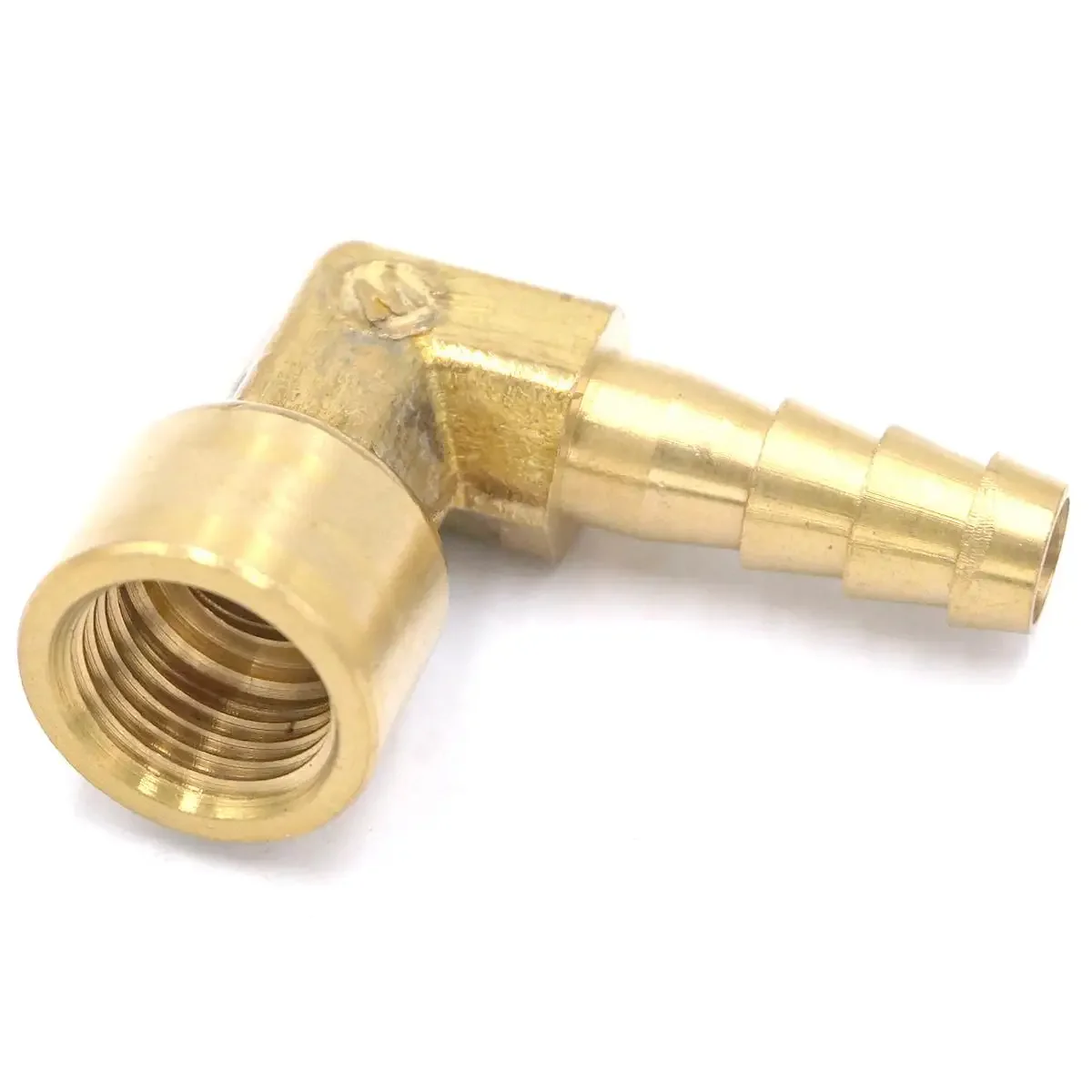 

Hose Barbed I/D 8mm x 1/4" BSP female Thread Elbow Brass Coupler Splicer Connector Fitting for Fuel Gas Water