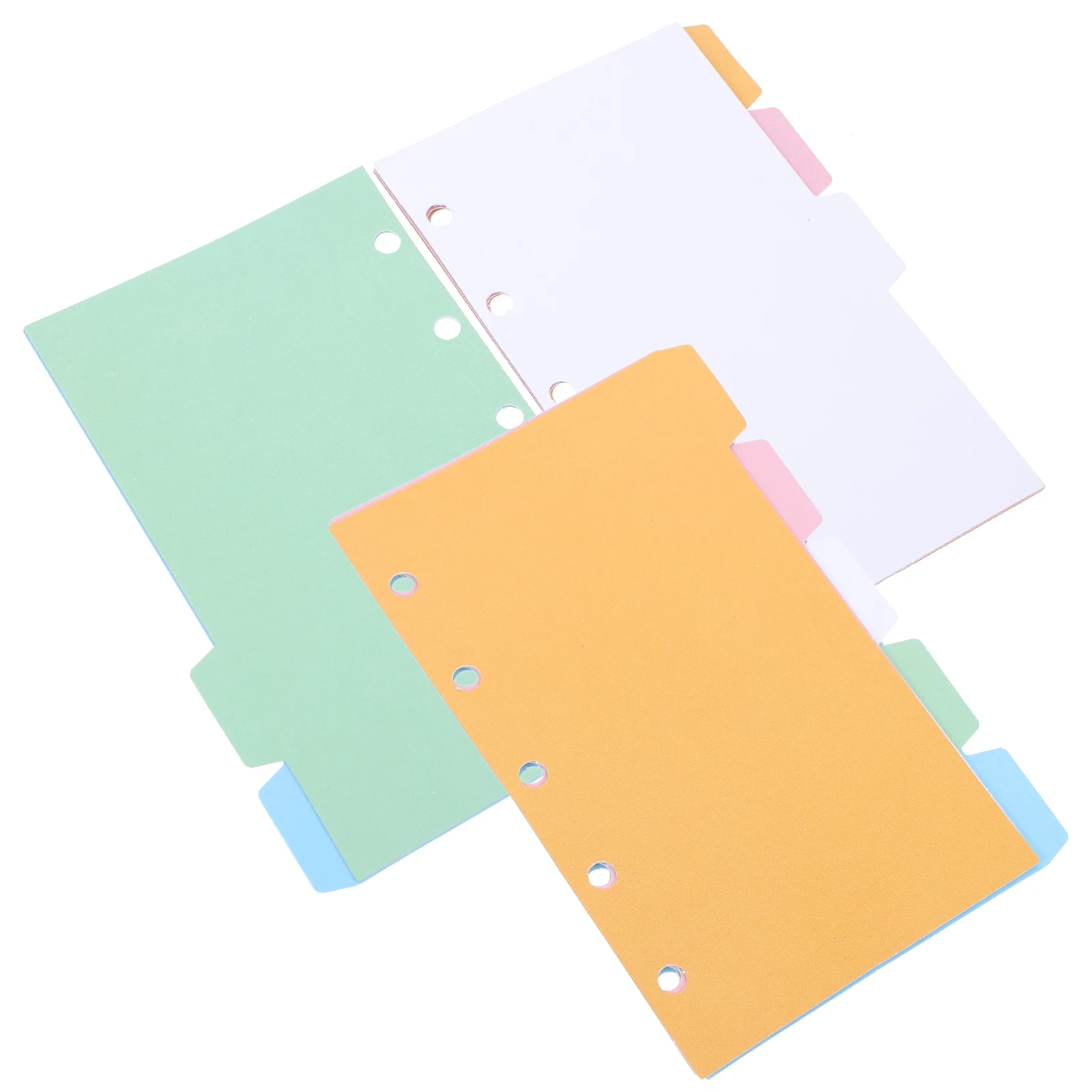 

2 set 2 Sets Binder Page Dividers for Notebook Office File Divider Index Tabs Classification Separator Pages Presentation Report