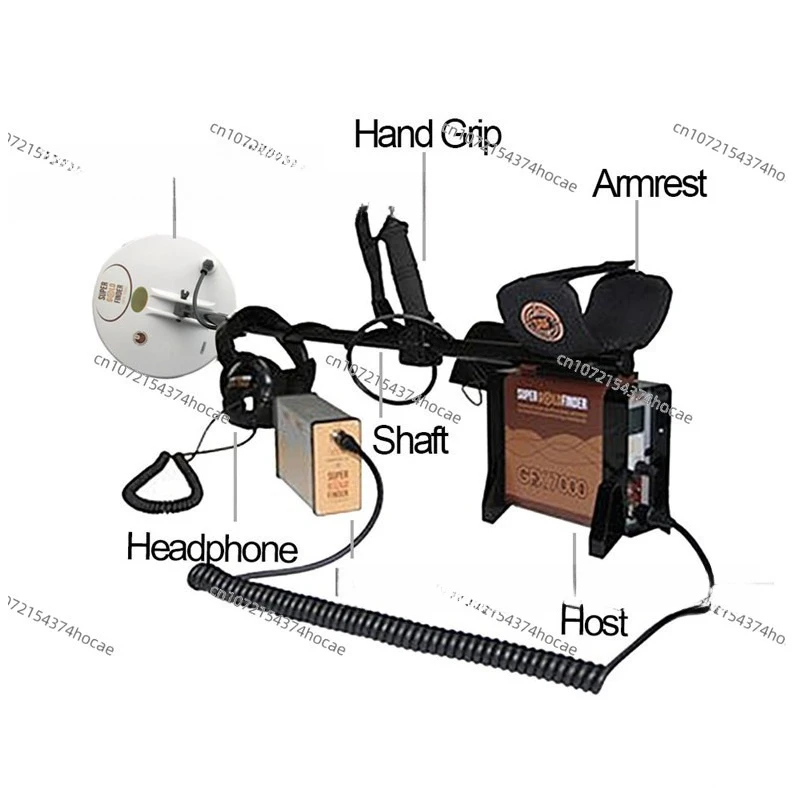 GPX5000/GDX8000 Unterirdischer Metalldetektor