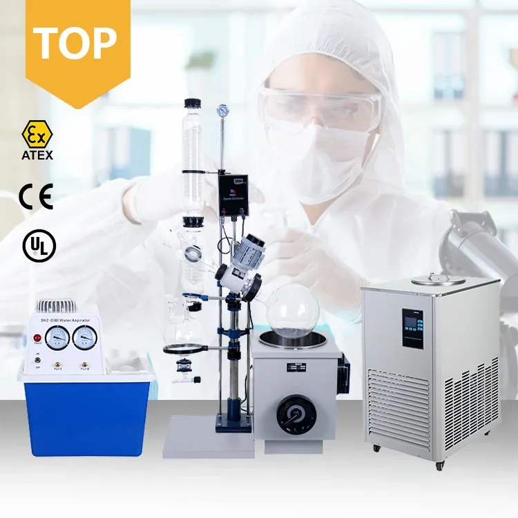 

10L 20L 50L 100L Multi Function Chemical Lab Vacuum Rotovap For Essential Oil Steam Distillation