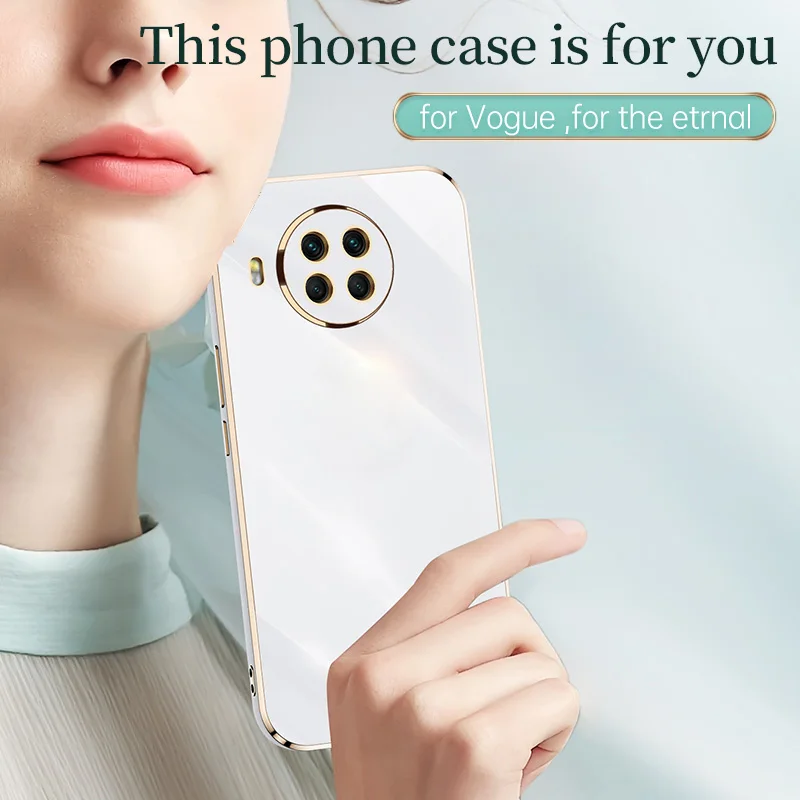 Luxury Plating Phone Case On For Xiaomi Mi 10t Lite 5G 10 T 10tlite Xiomi Mi10t Pro Mi 11 11i Ultra Silicone Coque Back Cover