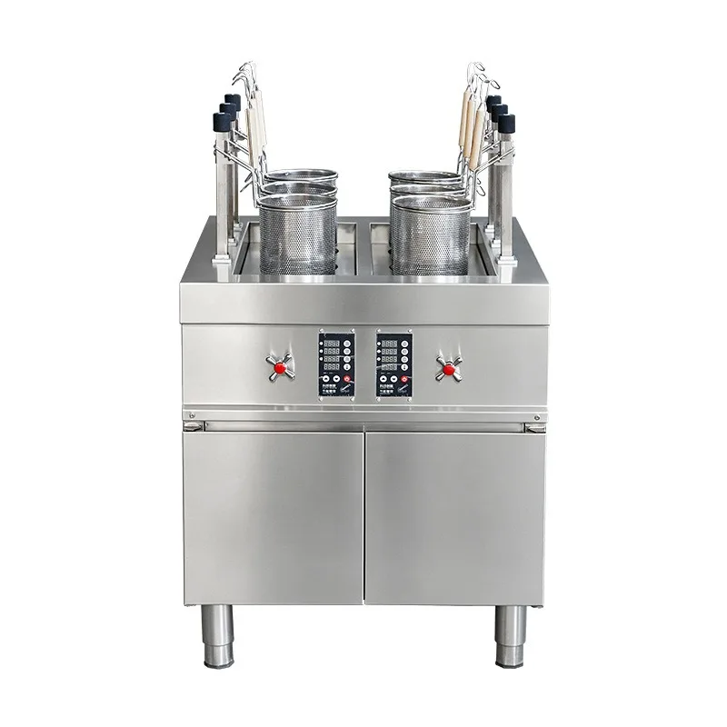 Automatic lifting noodle cooking stove, commercial electromagnetic stainless steel noodle cooking stove