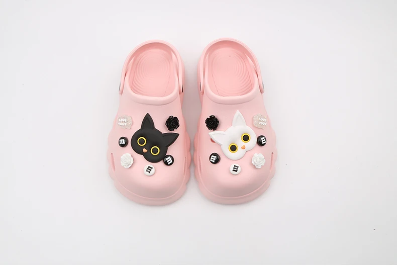 2023 New Summer Kids Sandals Boys Girls Women Mules Cartoon Slippers Flat Summer Cartoon Children's Garden Clog Shoes30-35 36-41