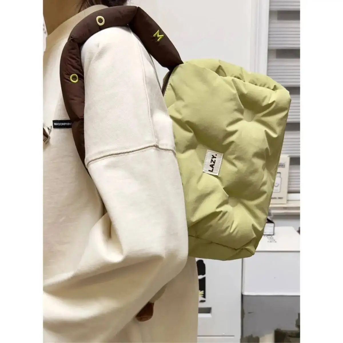 Bloom Haruku Cute Pillow Y2k Women New Autumn Winter Soft Chic Casual Handbag Ladies Vintage Shoulder Bags Aesthetic