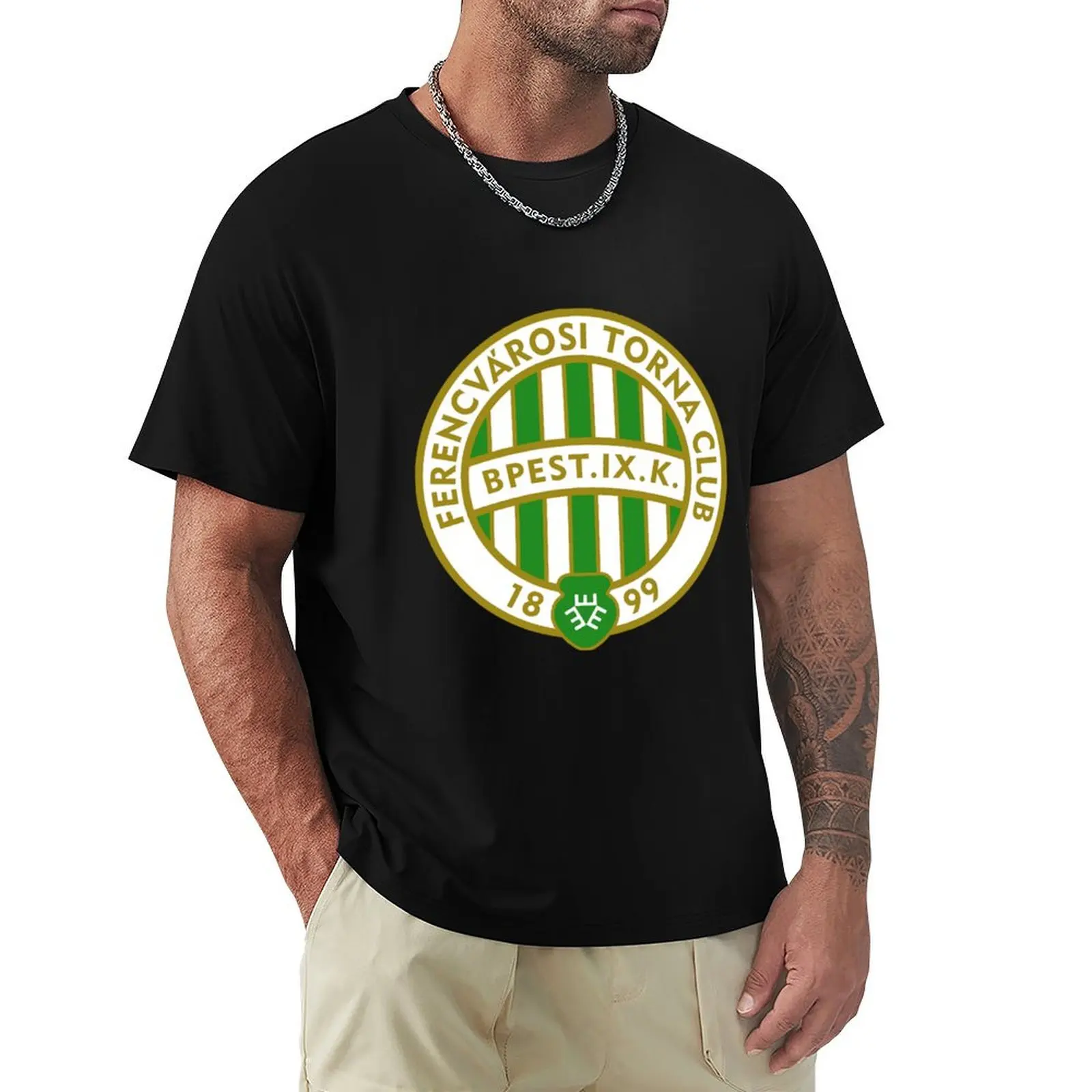 

FERENCVAROSI TORNA CLUB T-Shirt cotton graphic tees quick-drying funny meme t-shirts anime t shirts clothing for men