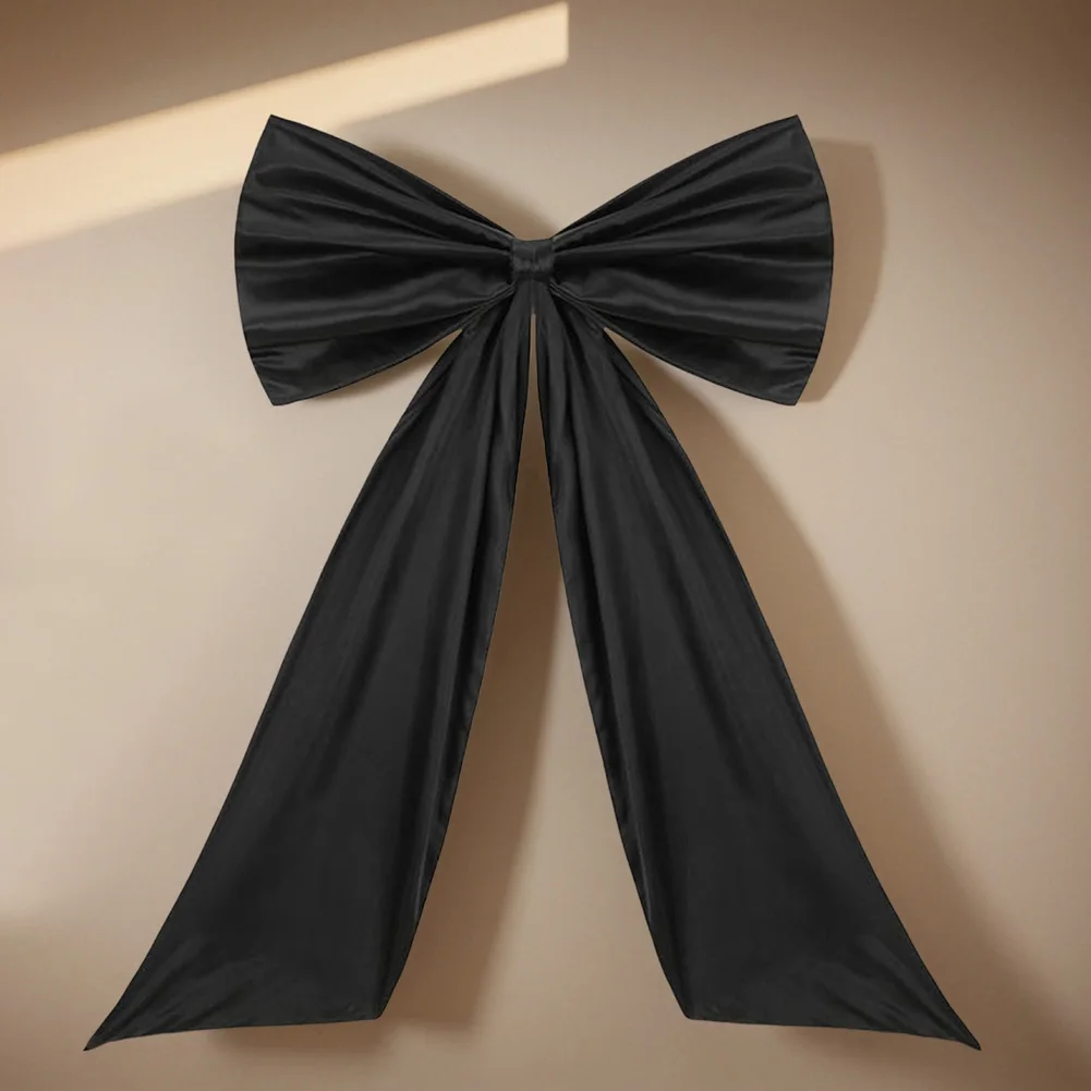 Big Bow Wall Decor Themed Party Decorations Giant Bow Ribbon Decor Large Ribbon Hanging Bowknot Party Wedding Photo Prop Decor