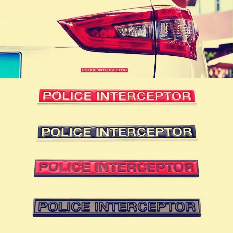 3D Metal Police Int… - image