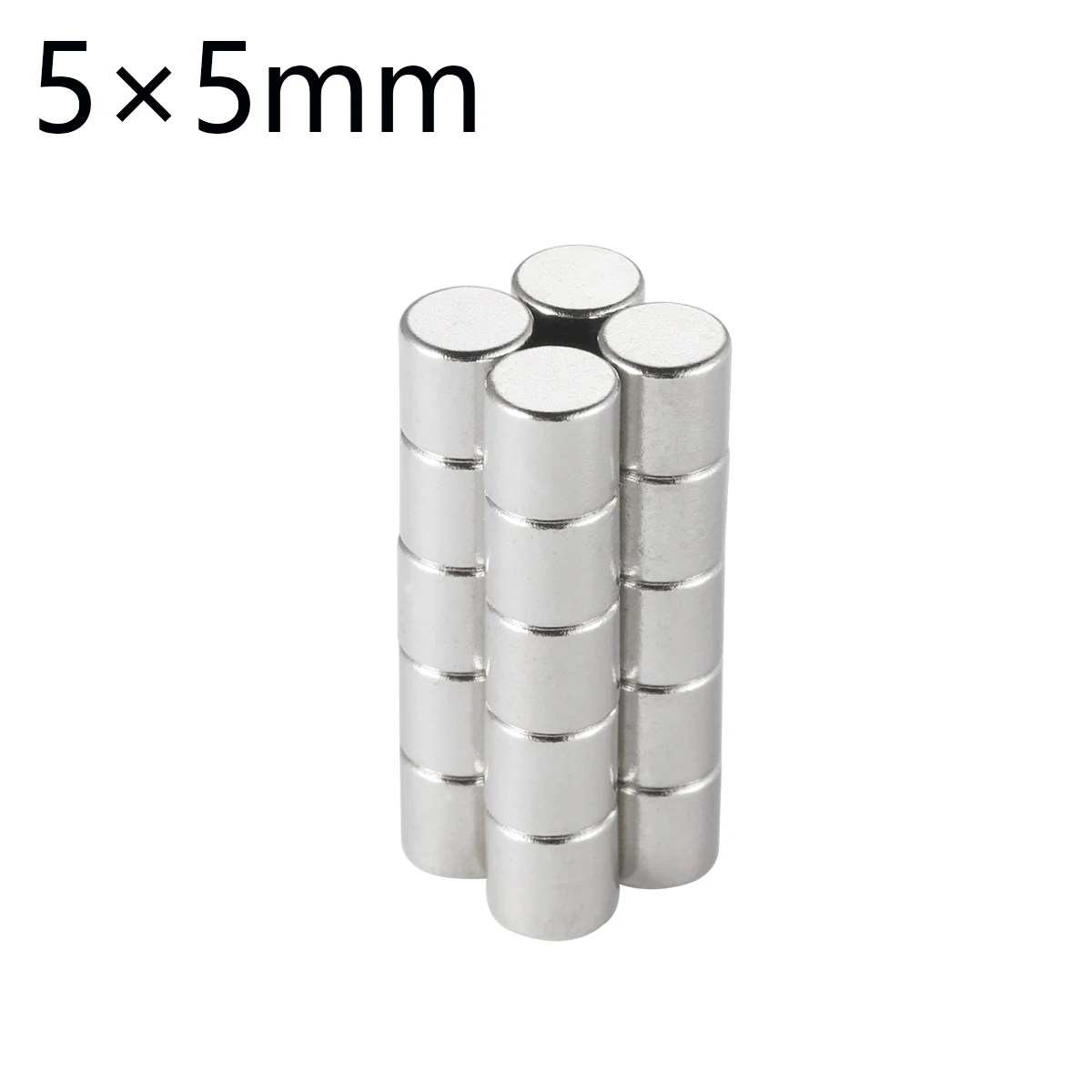 20~200pcs 5x5mm Mini Round Magnets Rare Earth Permanent Strong Magnetic Disc Neodymium Magnet Apply to Clay Crafts DIY 5mm*5mm