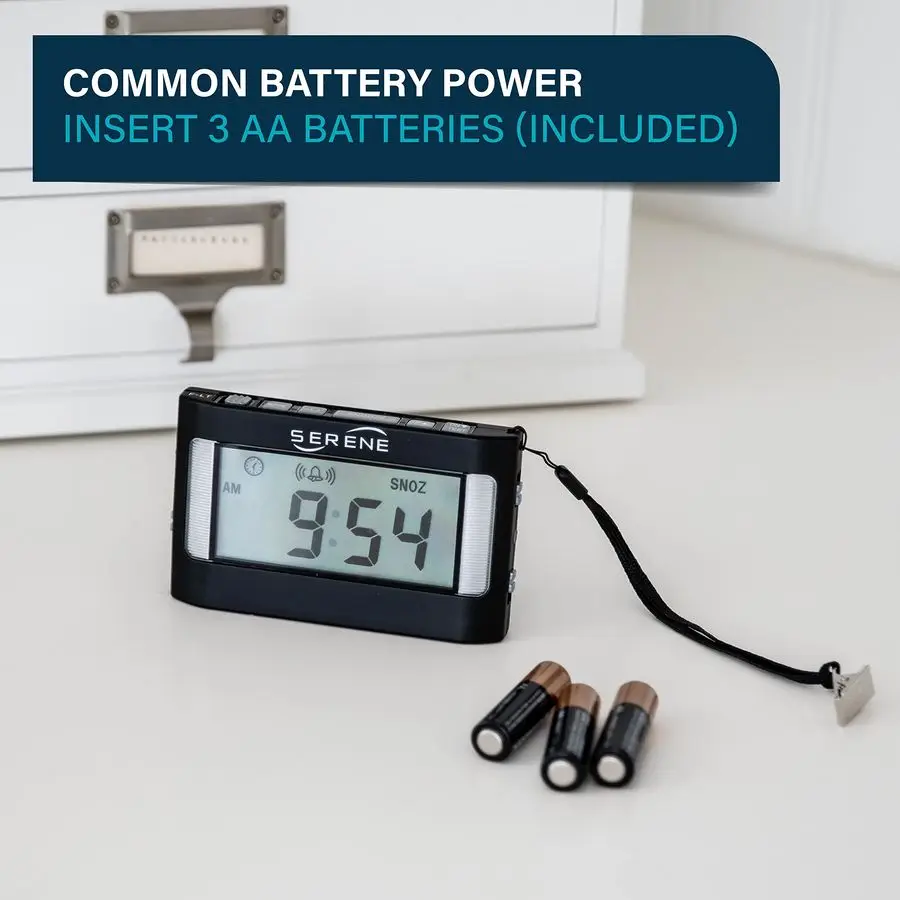 

Loud Alarm Clock for Heavy Sleepers Adults amp Deaf Vibrating Alarm Clock with Bed Shaker amp Shock, Portable Flash amp MultiMod