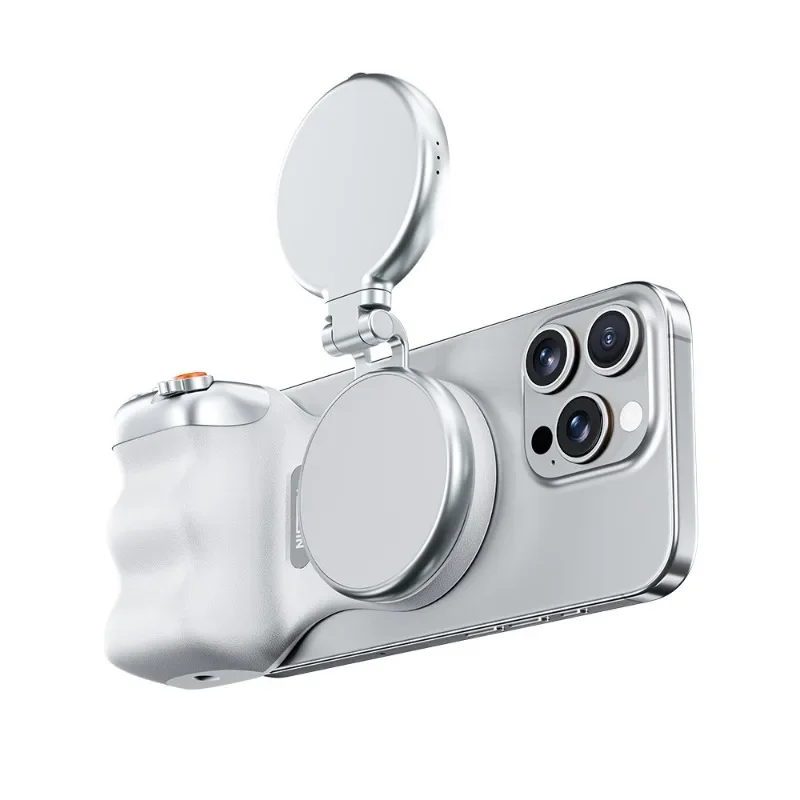 

Magnetic suction camera, wireless Bluetooth remote control assisted zoom photography anti-shake stabilizer