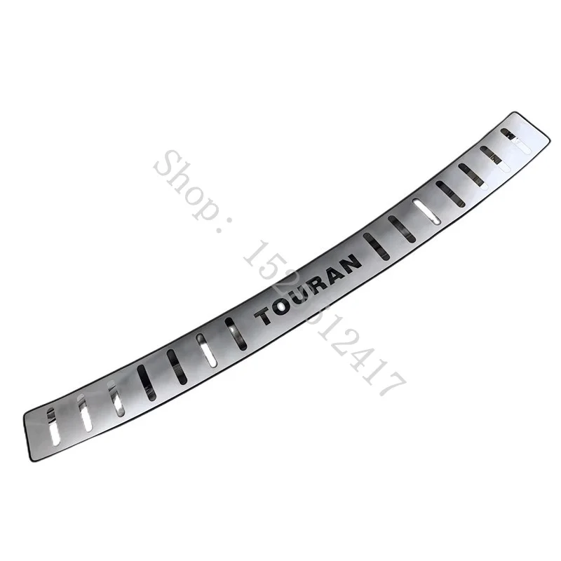 

For VW Volkswagen Touran 2016 2017~2024 accessories Rear Door Bumper Protector sill plate Protector Sill Rear boot guard Trim