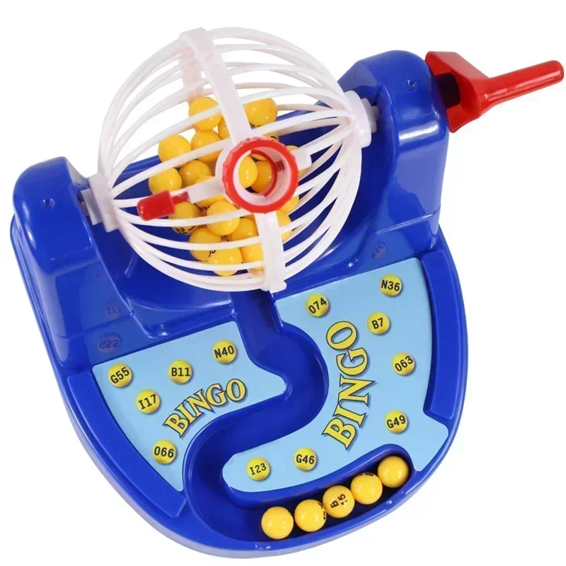 Educatief speelgoed Bingo Machine Ernie Loterij Machine Leuke puzzel Desktop Spelen Ideaal bordspel Ouder-kind interactiecadeau