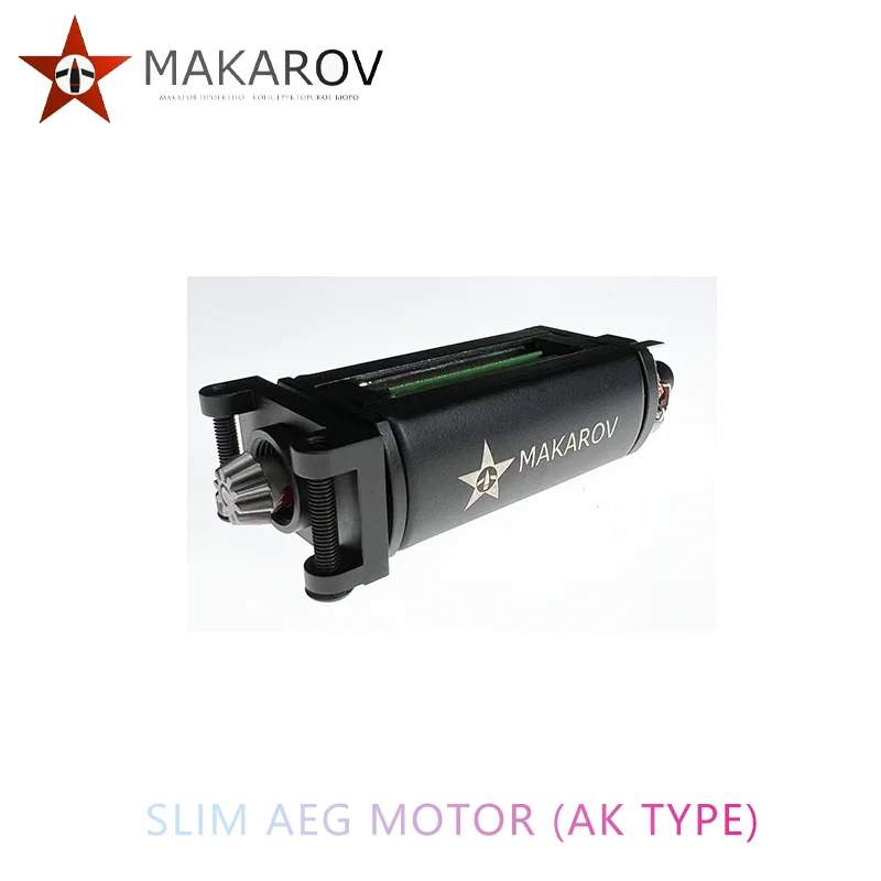 MAKAROV HIGH TORQUE SLIM AEG MOTOR (AK TYPE) 11.V 20000r/Min Aluminum alloy CNC machining