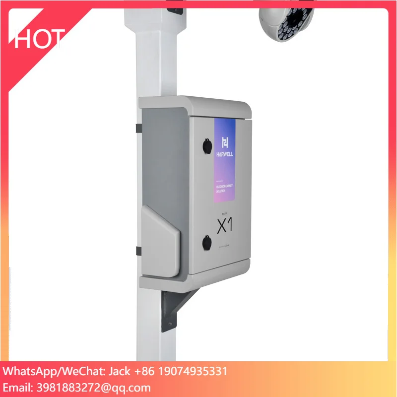 Harwell في الهواء الطلق مقاوم للماء الفولاذ المقاوم للصدأ CCTV BOX CCTV صندوق إمداد الطاقة 12 فولت صندوق للكاميرات