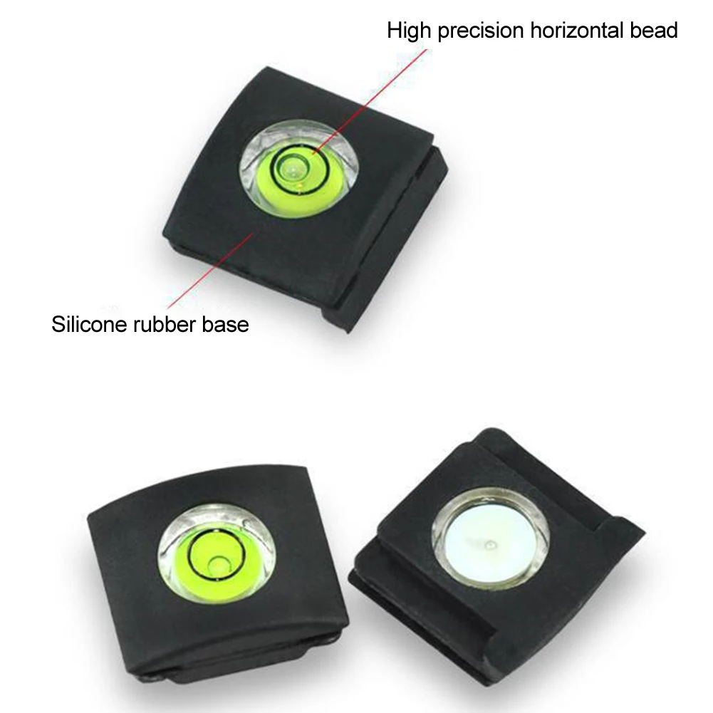 4PCS/Set Camera Bubble Spirit Level Flash Hot Shoe Protector Cover Cap For Canon Nikon Pentax Sony A7/ RX10 Camera Accessories