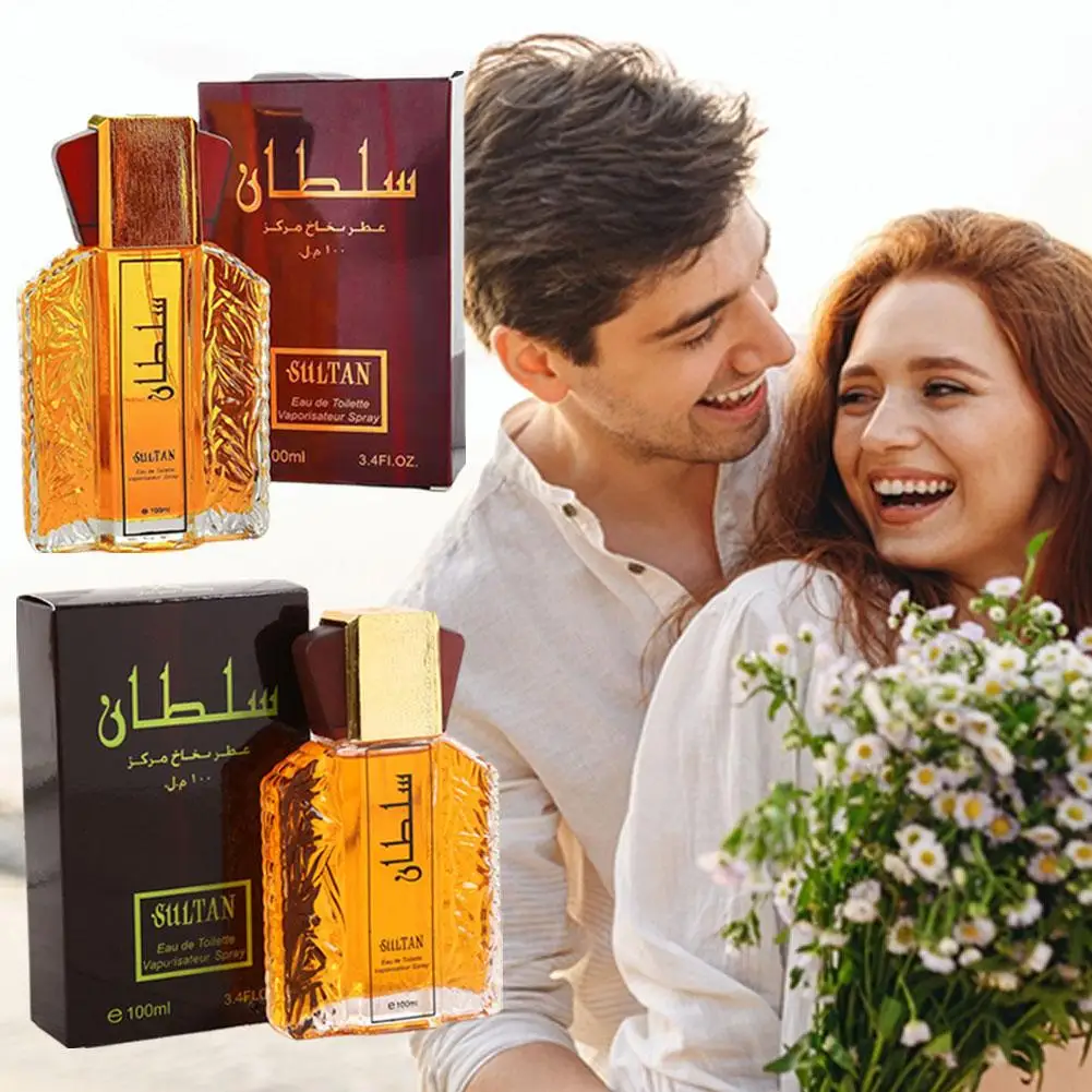 100ml Original Men's Perfume Lasting Fragrance Floral Scent Golden Earl Arabian Dubai Perfumes Hombres Originales Daily Dating