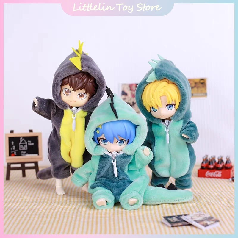 

For Ob11 Cute Dinosaur Animal Monster Doll Clothes Obitsu Body 11/Molly/Gsc 1/12 Bjd Doll Accessories Clothing Bjd Baby Clothes