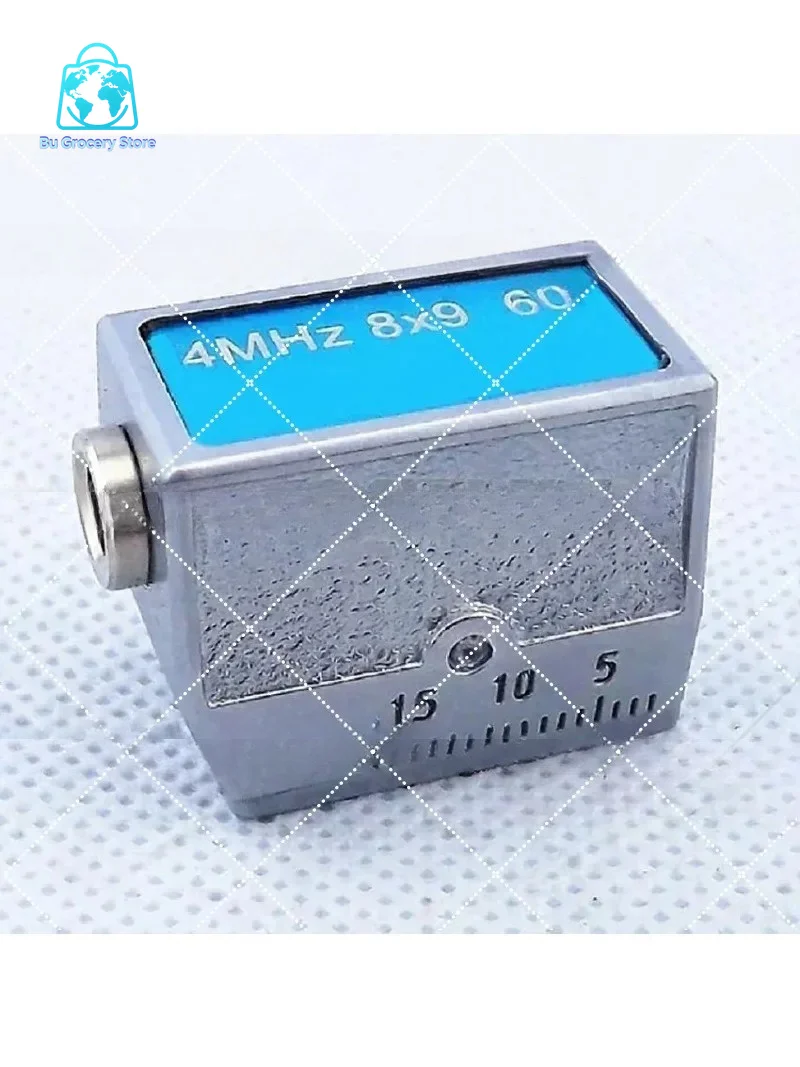 4MHz 8x9mm 45/60/70 Degree Angle Beam Probe Transducer for Ultrasonic Flaw Detector