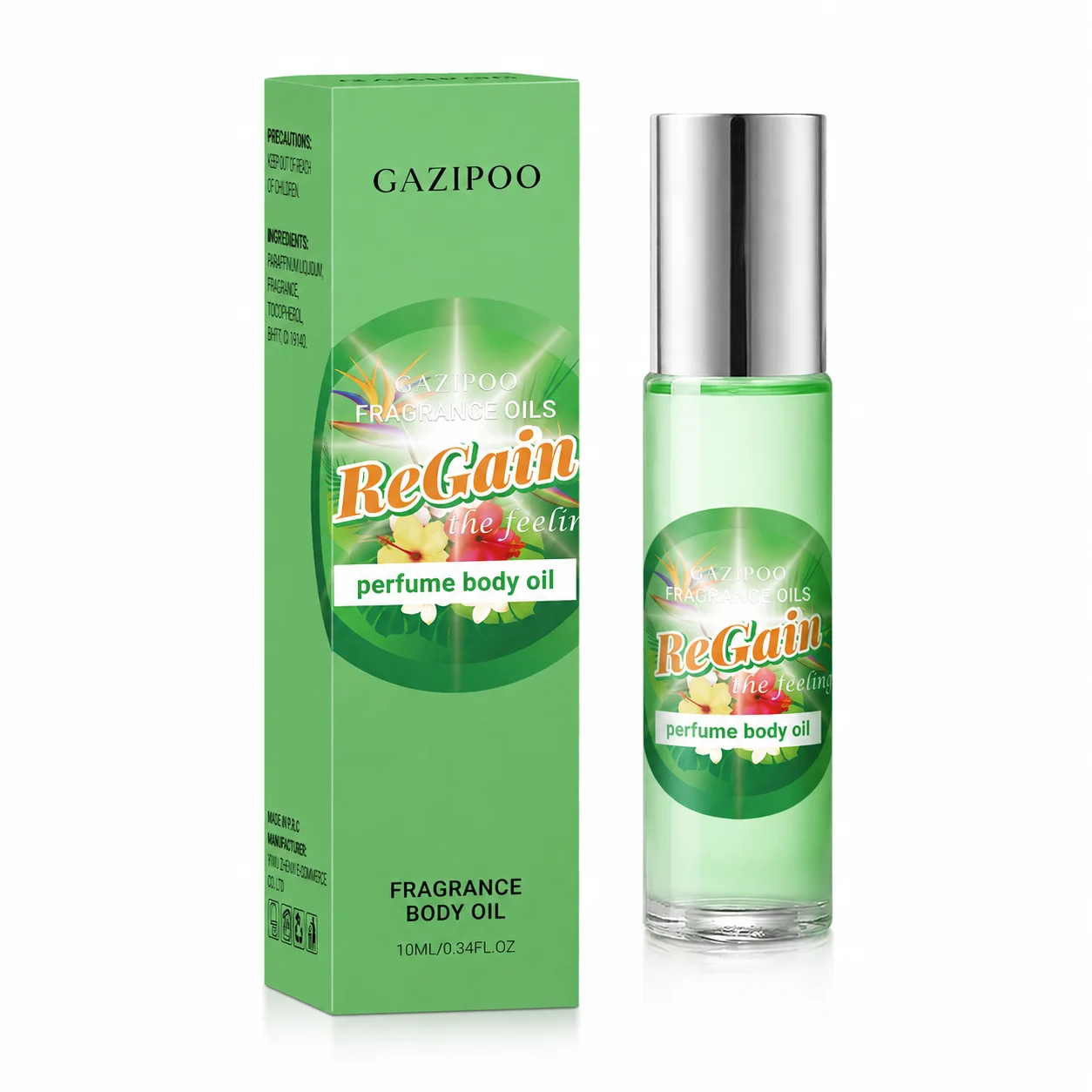 Amber Musk Oil - 10ml langanhaltendes Damen-Körperparfümöl, tragbares Duftöl für