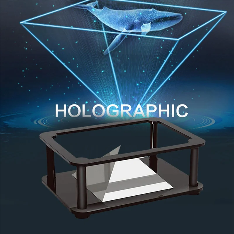 N37R_3D Holographic Projection DIY Funny Toy Children Educational Toy