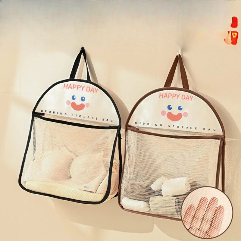 

Sundries storage Mesh pocket Underwear socks storage Hanging bag Wardrobe Hanging storage bag Door