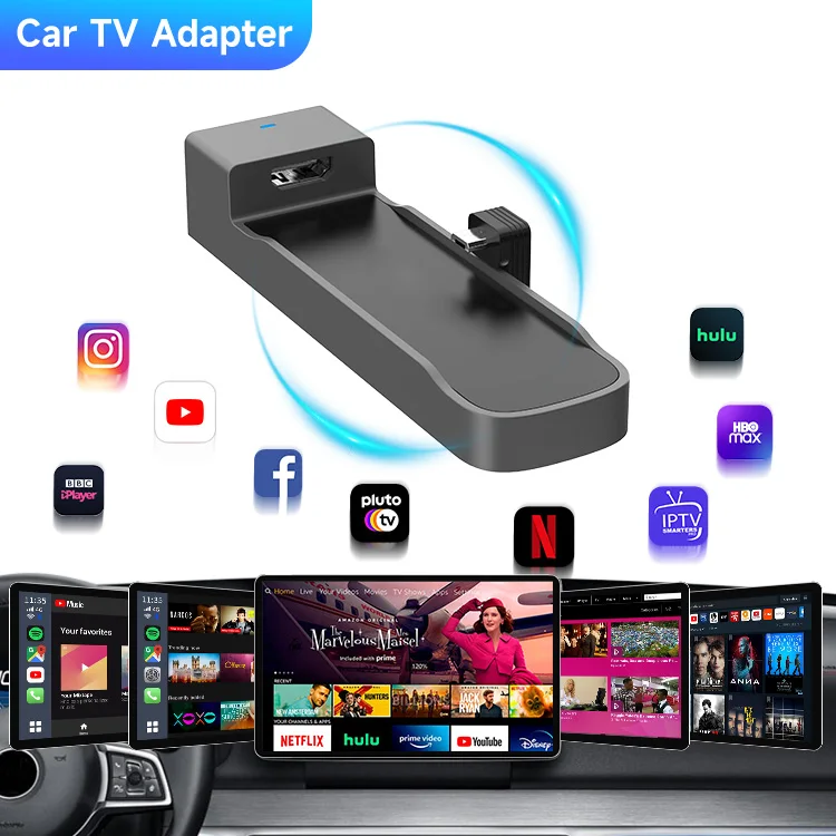 Новый оригинальный проводной Carlinkit Carplay Fire TV Stick Интерфейс 1080P Экран Thowers Игровые консоли Автомобили Беспроводной адаптер Новый оригинальный проводной Carlinkit Carplay Fire TV Stick Интерфейс 1080P Экран Thowers Игровые консоли Автомобили Беспроводной адаптер