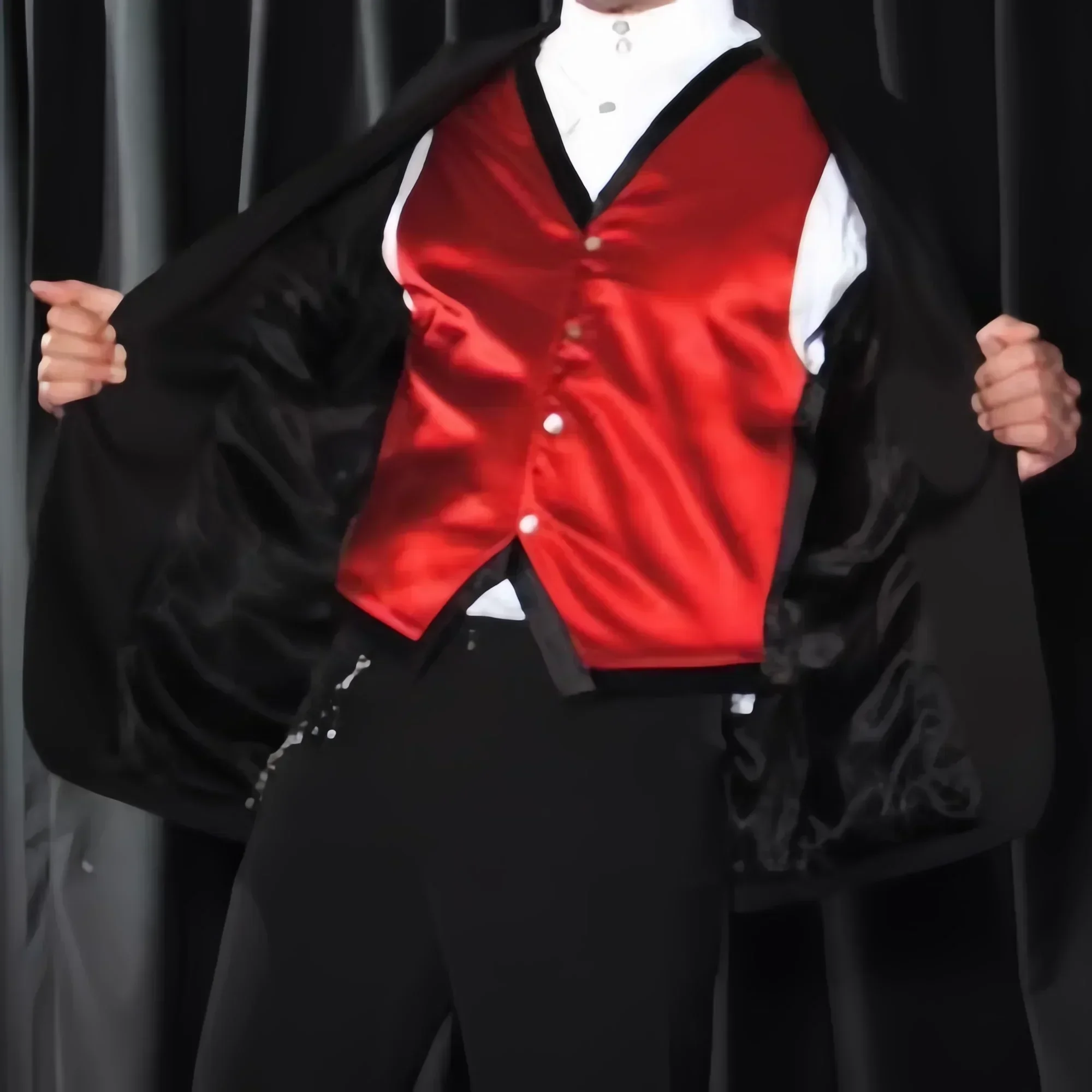 Color Changing Vest Waistcoat Four Color Stage Magic Tricks Magician Close-up Illusions Magie Magia Accessories Props
