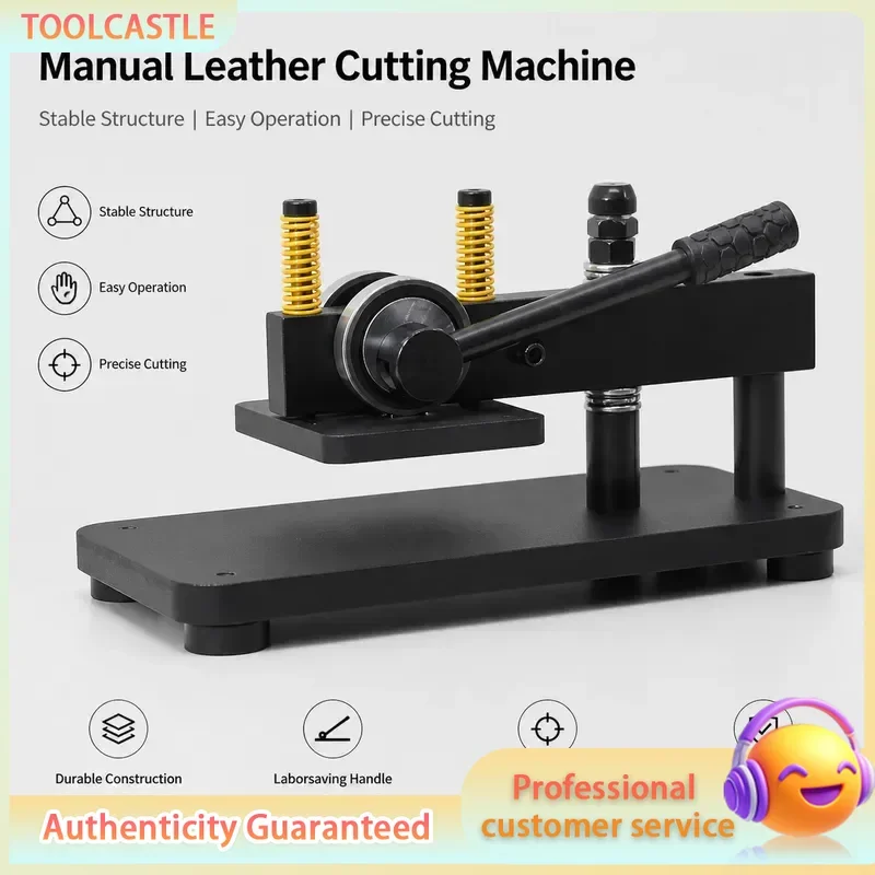 12x18cm Cantilever Hand Leather Cutting Machine Paper Dies Pattern Hand Press Mold Embossing Tool