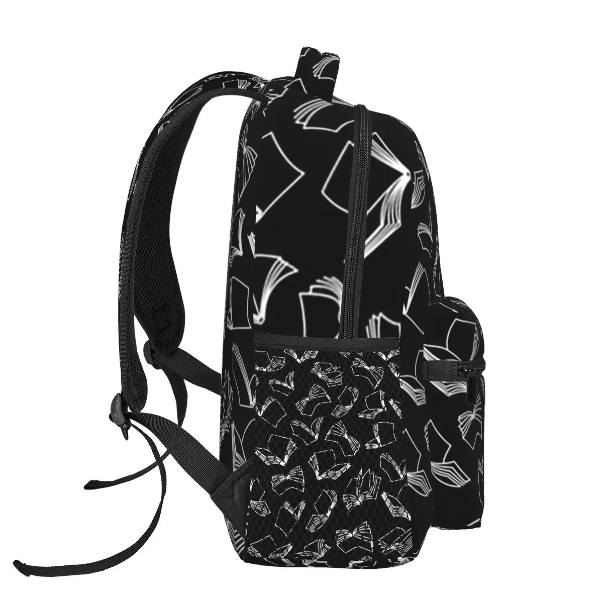 Bookaholic Dreams-Sac à dos de dessin animé pour enfants, sac à dos pour ordinateur portable, cartable pour garçons et filles, grande capacité, initié