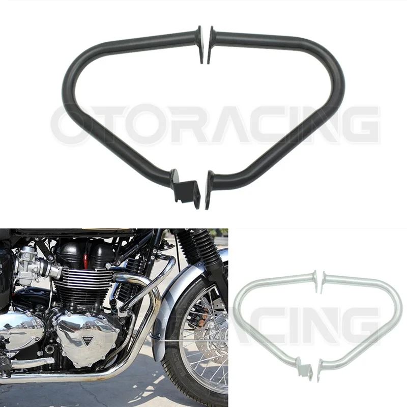 

Motorcycle Bumper Engine Guard Crash Bars For Triumph Bonneville T100 Thruxton 900 2001-2015 2008 2009 2010 2011 2012 2013 2014