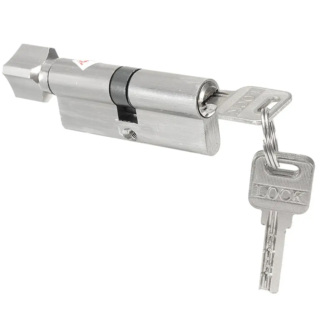 Thumb Turn Cylinders Door Lock Barrel Door Entry Security Cylinder Aluminum