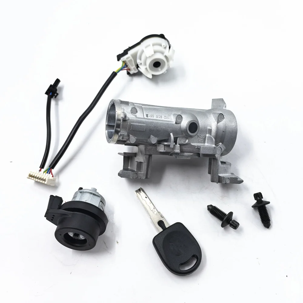 

New Ignition Starter Controls Switch Steering Lock Set For VW Golf 7 MK7 Touran Audi A3 8V Seat Leon Skoda 1K0905851B 5Q0905849
