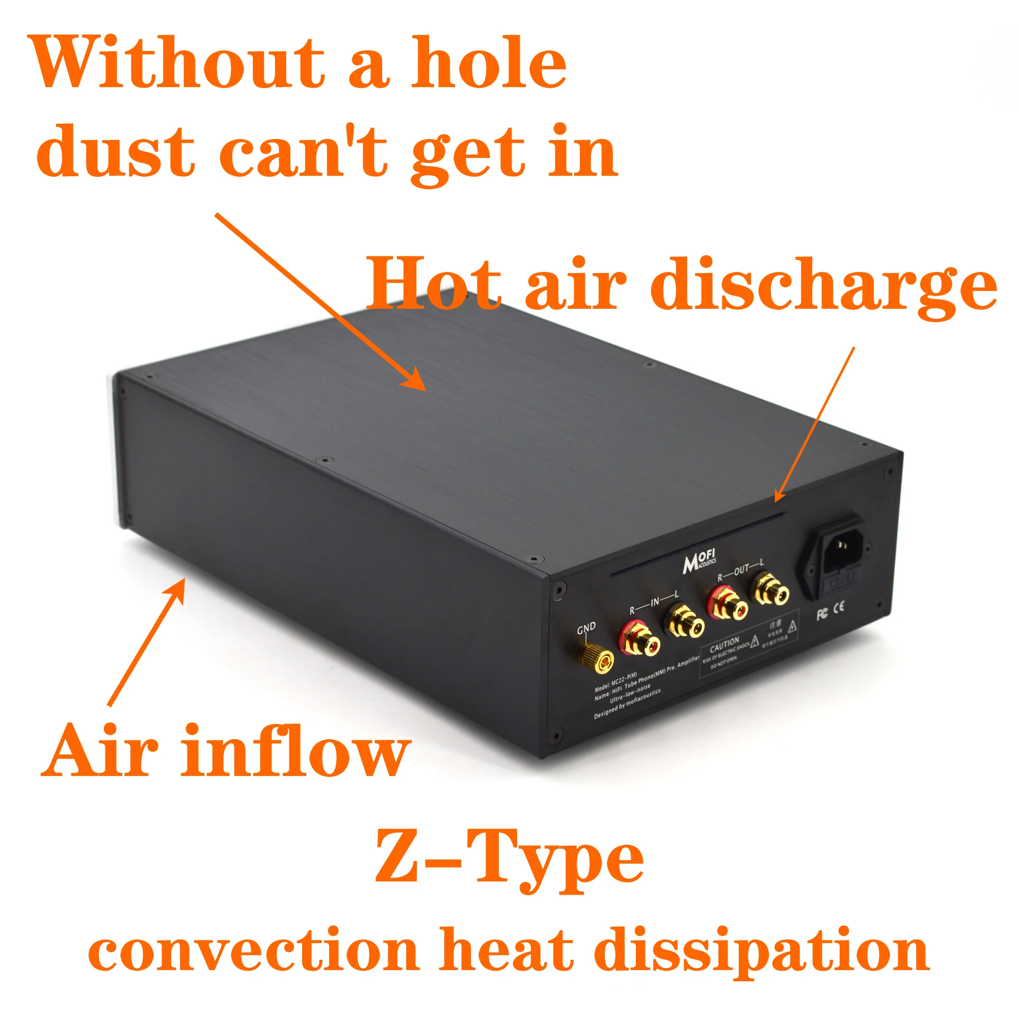 Klassischer MM-Röhren-Phono-Vorverstärker, Hi-Fi Analog-Vinyl-Plattenspieler Audio-Vorverstärker, Optional mit EAR834/C22/M7/ANK-L2 Schaltung – Detail 2