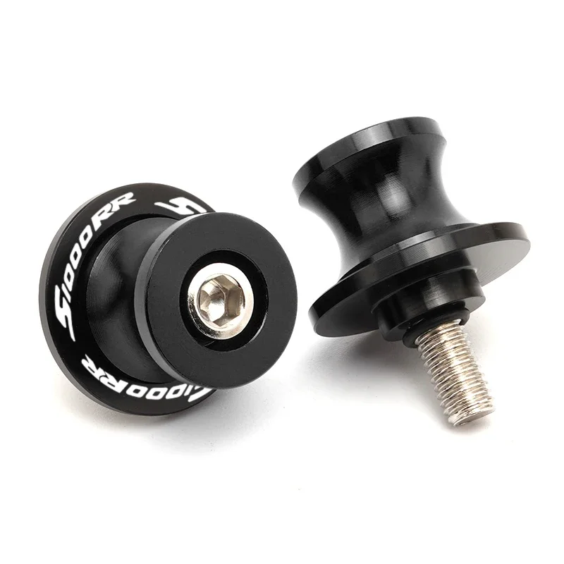 Bobines de bras oscillant pour BMW S1000R S1000RR 2009 – 2023, vis de support coulissantes, accessoires de moto CNC, boulons M8, 1 paire