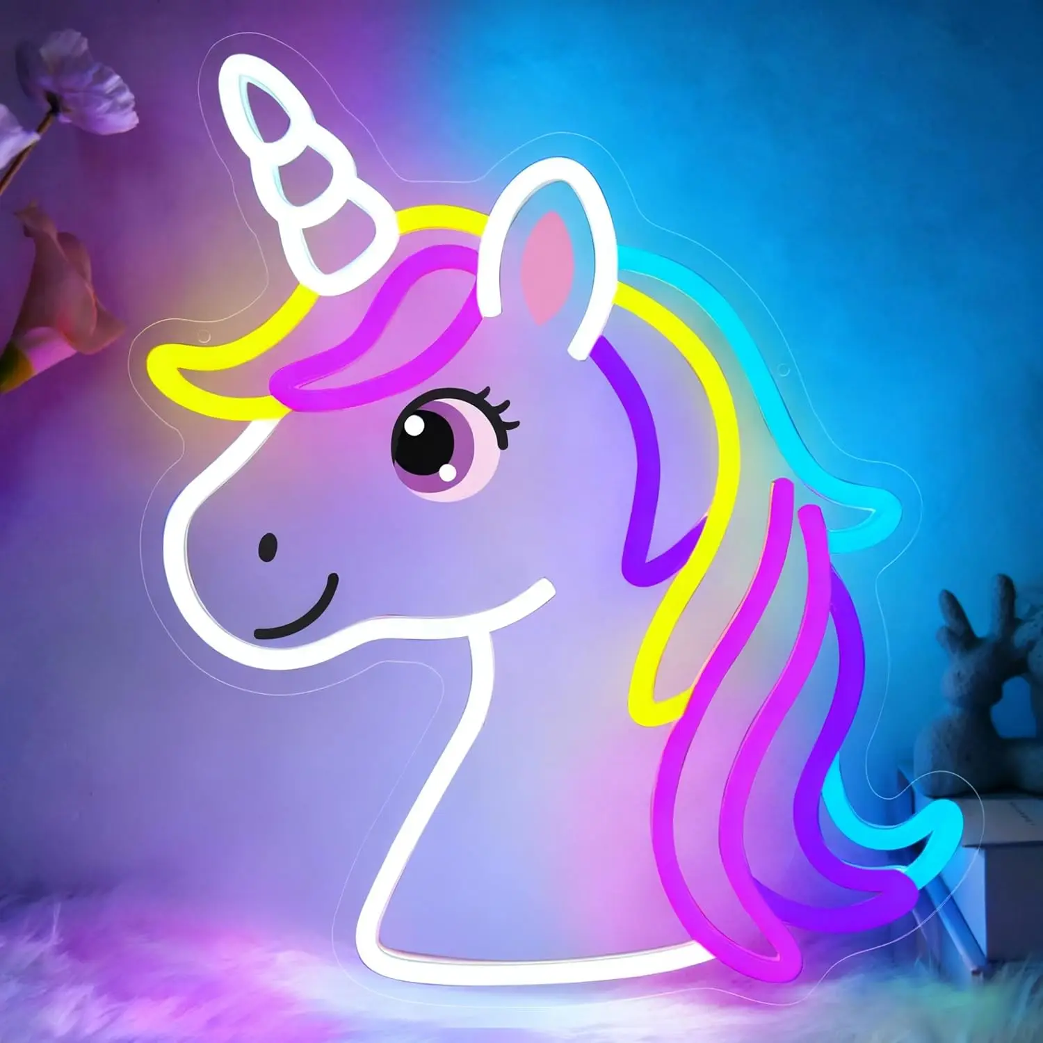 

Anime Neon Sign USB Dimmable LED Neon Light for Pet Shop Bar Gaming Room Birthday Party Bedroom Decorations Gift Wall Light