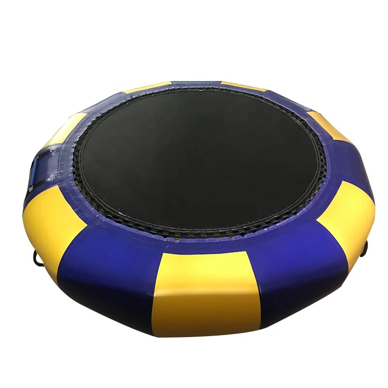 Factory directly sale toys trampoline water inflatable trampoline with competitive price