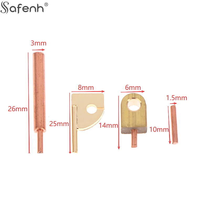 2 قطعة خالية من الأكسجين النحاس بقعة لحام دبوس أكسيد الألومنيوم النحاس لحام دبوس 70B 71A 71B 73B بقعة لحام القلم اكسسوارات خاصة #6