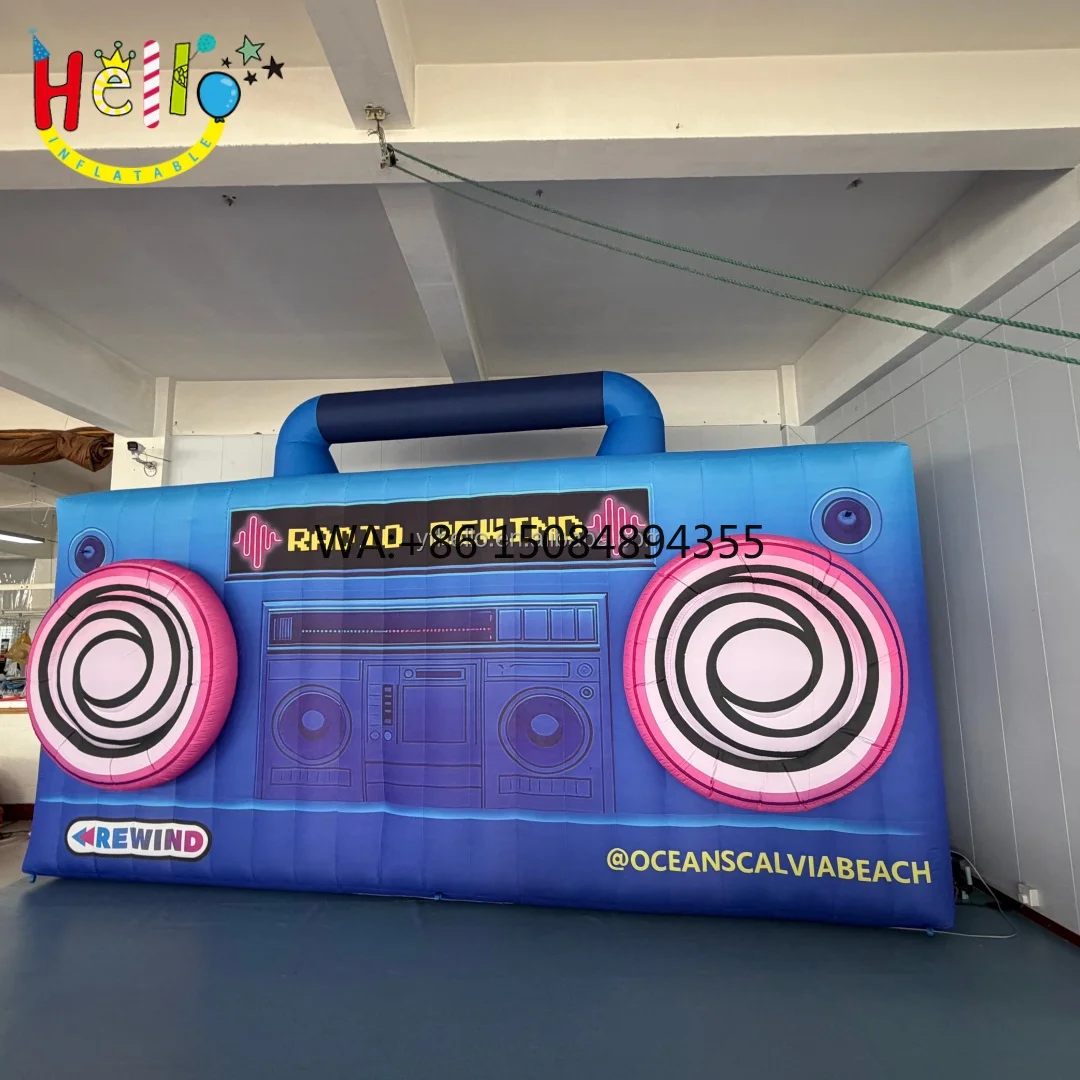 

Custom Inflatable Radio Inflatable Model for 80th Nostalgic Theme