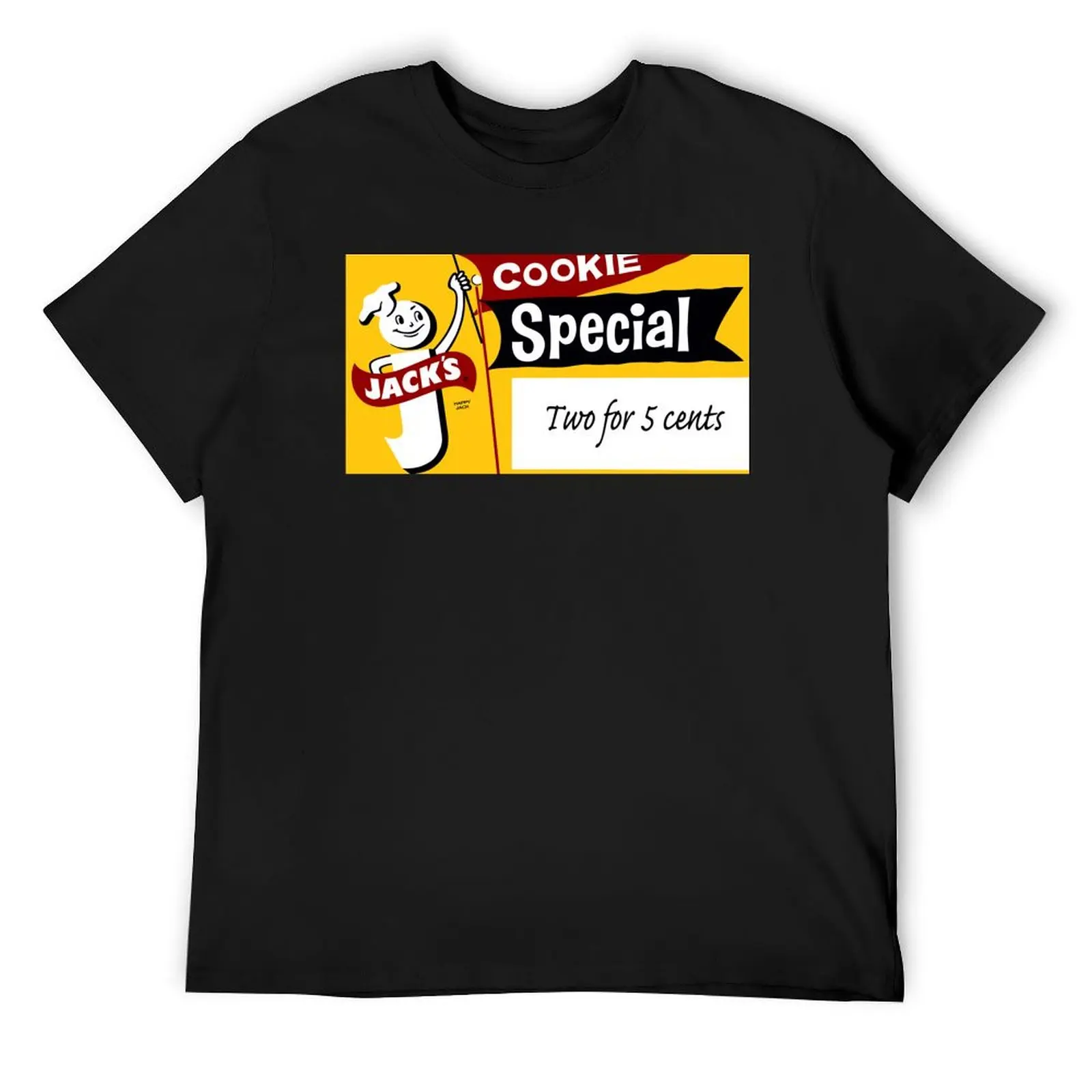 

JACK'S COOKIES T-Shirt aesthetic clothes clothes Clothing mens vintage t shirts