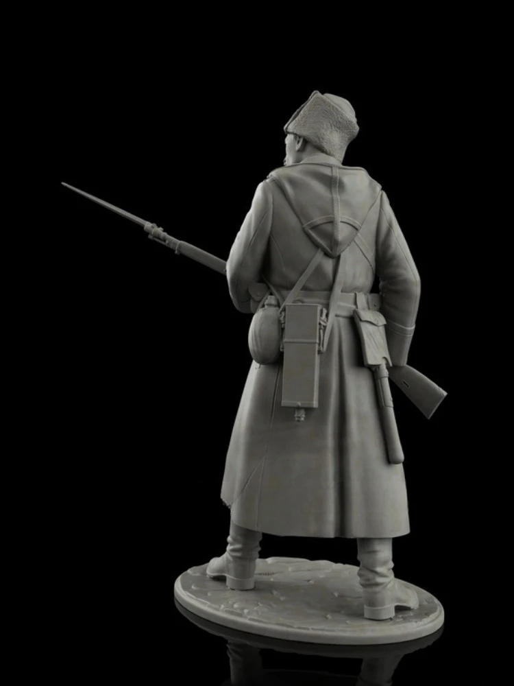 75MM harsfiguur ongeverfd model Kit, Russische infanterie, ongemonteerd en ongeverfd GK,1141R