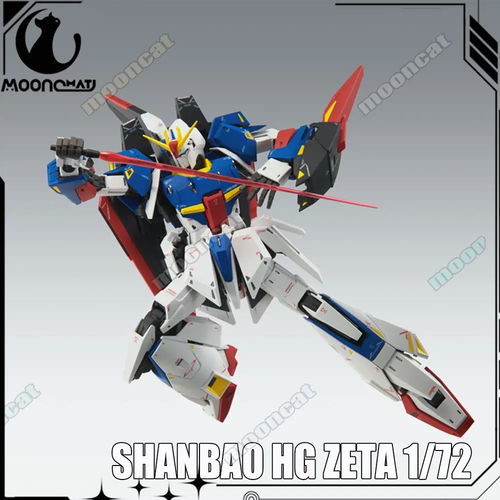 شانباو Hg زيتا 1/72 تجميع أطقم منمذجة جمع التحول روبوت الإطار عمل أرقام نماذج أطقم هواية الاطفال اللعب الهدايا