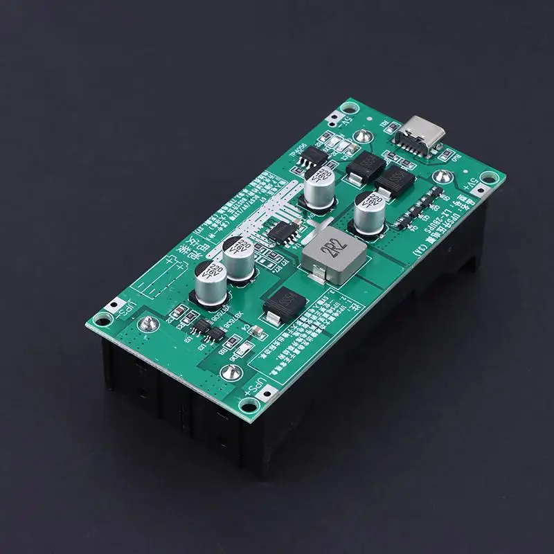 3A High-Power UPS 18650 Lithium Battery Boost Charging 5V/12V Simultaneous Charging And Discharging Power Supply Module