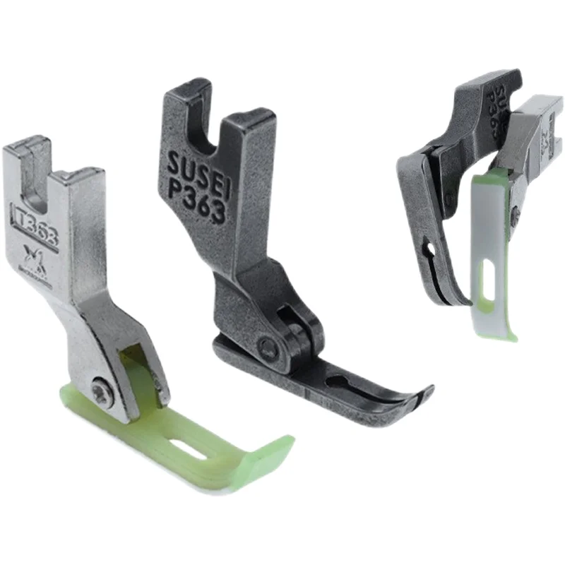 P363 All Steel Toothpick Presser Foot Flat Car Zipper 0.2 Presser Foot/Base Plate T363 Plastic Toothpick Presser Foot